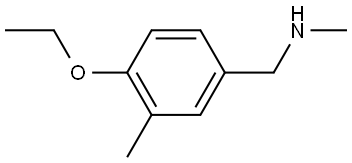 4-Ethoxy-N,3-dimethylbenzenemethanamine Structure