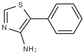 4-Amino-5-phenylthiazole Structure