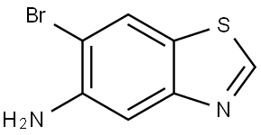 6-Bromobenzo[d]thiazol-5-amine Structure