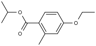 1-Methylethyl 4-ethoxy-2-methylbenzoate Structure