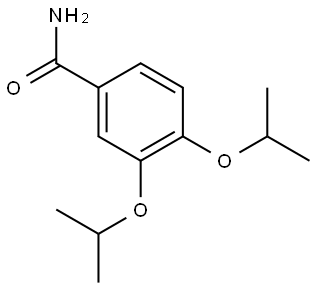 Benzamide, 3,4-bis(1-methylethoxy)- Structure