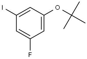 1-(tert-butoxy)-3-fluoro-5-iodobenzene Structure