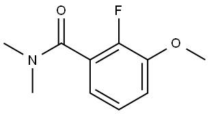 2-fluoro-3-methoxy-N,N-dimethylbenzamide Structure