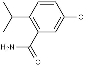 5-chloro-2-isopropylbenzamide Structure