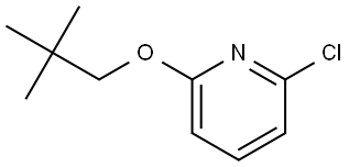 2-Chloro-6-(2,2-dimethylpropoxy)pyridine Structure