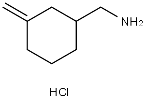 (3-methylenecyclohexyl)methanamine hydrochloride Structure