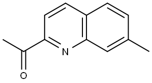 1-(7-methylquinolin-2-yl)ethan-1-one Structure