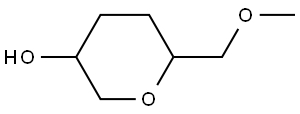 Hexitol, 2,6-anhydro-3,4-dideoxy-1-O-methyl- Structure