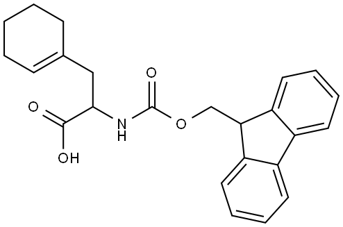 a-(Fmoc-amino)-1-cyclohexene-1-propanoic acid Structure