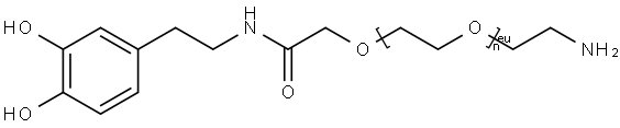 DA-PEG-NH2 Structure