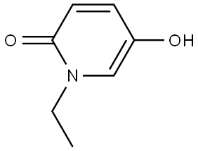 1-ethyl-5-hydroxypyridin-2(1H)-one Structure