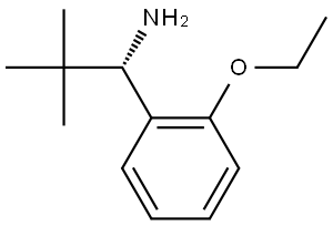 (1S)-1-(2-ETHOXYPHENYL)-2,2-DIMETHYLPROPAN-1-AMINE Structure