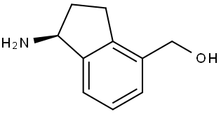 (1S)-1-amino-2,3-dihydro-1H-inden-4-yl]methanol Structure