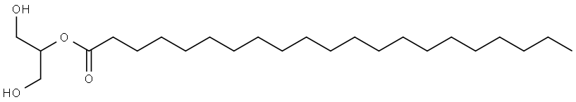 Heneicosanoic acid, 2-hydroxy-1-(hydroxymethyl)ethyl ester Structure