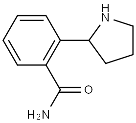 2-(pyrrolidin-2-yl)benzamide Structure