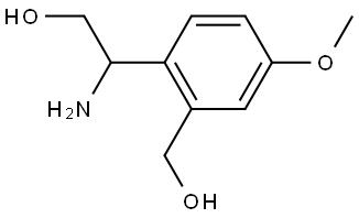 2-AMINO-2-[2-(HYDROXYMETHYL)-4-METHOXYPHENYL]ETHAN-1-OL Structure