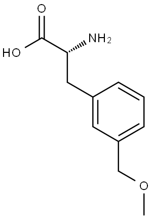 3-(Methoxymethyl)-D-phenylalanine Structure