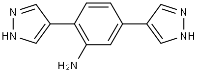 2,5-di(4H-pyrazol-4-yl)aniline Structure