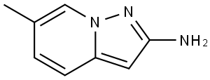 6-Methylpyrazolo[1,5-a]pyridin-2-amine 구조식 이미지