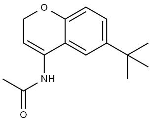 N-(6-(tert-butyl)-2H-chromen-4-yl)acetamide Structure