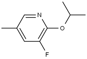 3-Fluoro-5-methyl-2-(1-methylethoxy)pyridine Structure