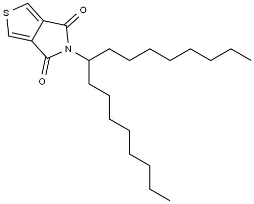 5-(heptadecan-9-yl)thieno[3,4-c]pyrrole-4,6-dione Structure