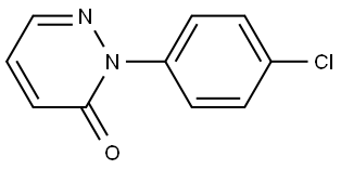 1-(4-Chlor-phenyl)-pyridazon Structure