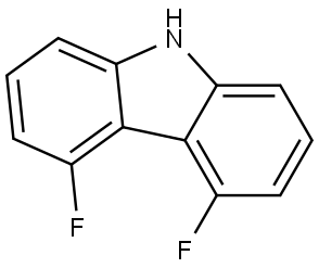 9H-Carbazole, 4,5-difluoro- Structure