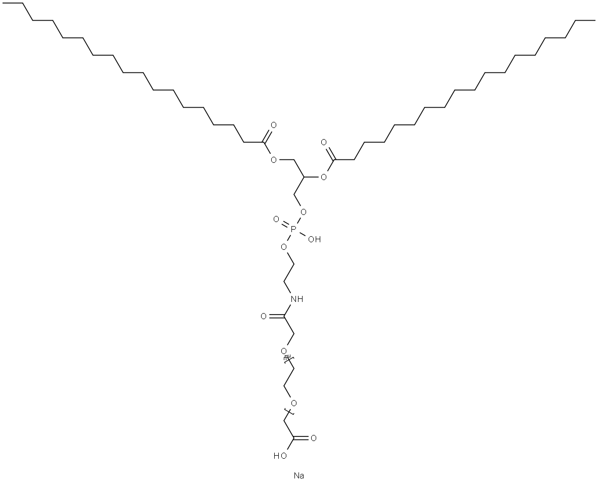 DSPE-PEG-COOH Structure