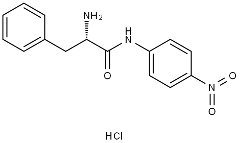 L-Phenylalanine-p-nitroanilide hydrochloride Structure