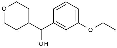 α-(3-Ethoxyphenyl)tetrahydro-2H-pyran-4-methanol Structure