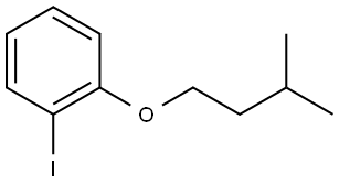 1-Iodo-2-(3-methylbutoxy)benzene Structure