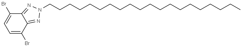 4,7-dibromo-2-icosyl-2H-benzo[d][1,2,3]triazole Structure