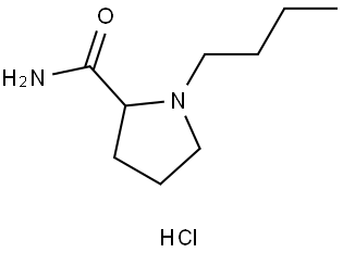 1-butylpyrrolidine-2-carboxamide hydrochloride Structure