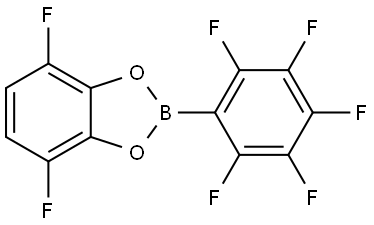 4,7-Difluoro-2-(2,3,4,5,6-pentafluorophenyl)-1,3,2-benzodioxaborole Structure