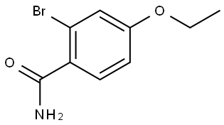 2-bromo-4-ethoxybenzamide Structure