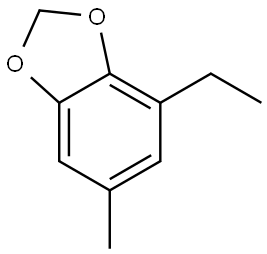 4-Ethyl-6-methyl-1,3-benzodioxole Structure