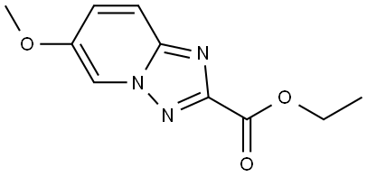 Ethyl 6-methoxy[1,2,4]triazolo[1,5-a]pyridine-2-carboxylate Structure