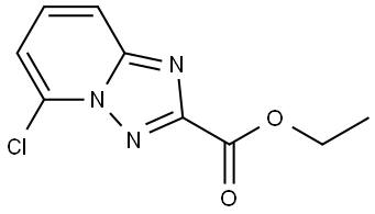 Ethyl 5-chloro[1,2,4]triazolo[1,5-a]pyridine-2-carboxylate Structure