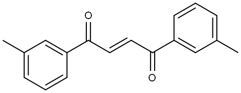 1,4-di-m-tolylbut-2-ene-1,4-dione Structure