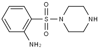 2-aminobenzenesulfonylpiperazine Structure