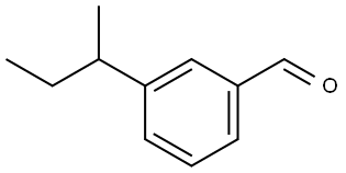 3-(sec-butyl)benzaldehyde Structure