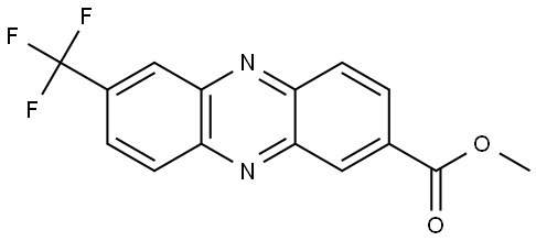 methyl 7-(trifluoromethyl)phenazine-2-carboxylate Structure