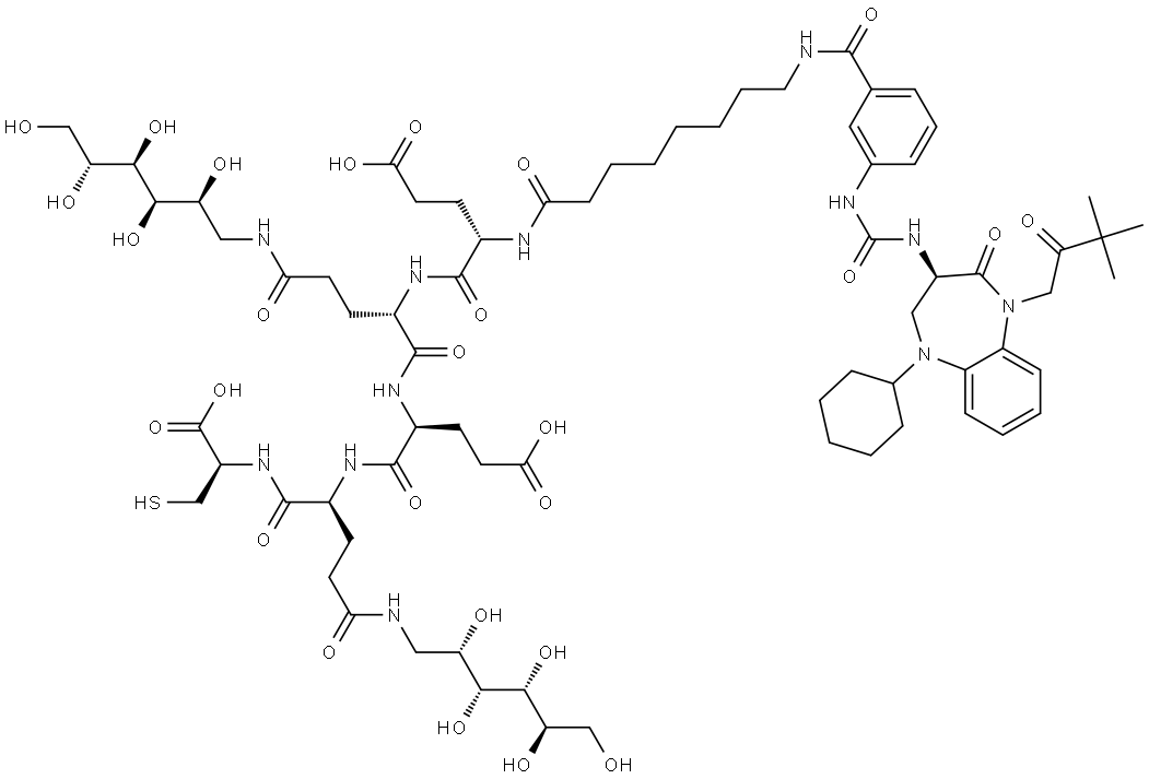 CCK2R Ligand-Linker Conjugates 1 Structure