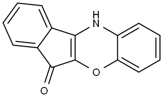 Benz[b]indeno[1,2-e][1,4]oxazin-11(5H)-one Structure