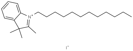 3H-Indolium, 1-dodecyl-2,3,3-trimethyl-, iodide (1:1) Structure