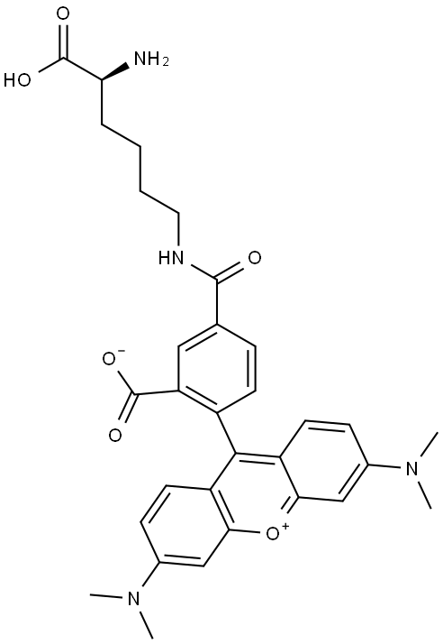 H-Lys(5-tamra) Structure