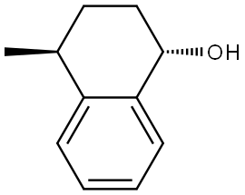 (1S,4S)-1,2,3,4-Tetrahydro-4-methyl-1-naphthalenol Structure