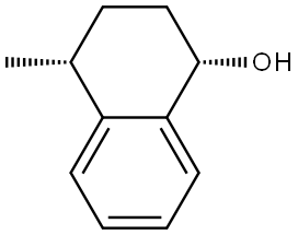 (1S,4R)-4-methyl-1,2,3,4-tetrahydronaphthalen-1-ol Structure