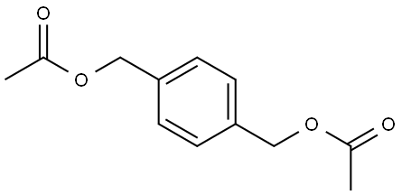 p-Xylylene diacetate Structure